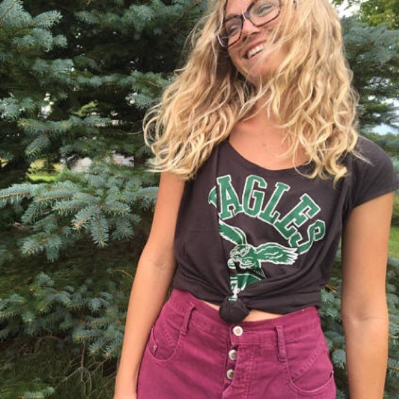 VINTAGE HIGH RISE JEANS >>> 6/8 Straight Leg 90's - Picture 2 of 6